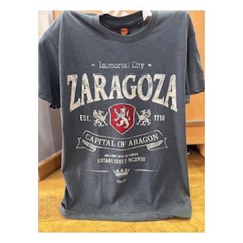 CAMISETA UNISEX INMORTAL CITY ZARAGOZA