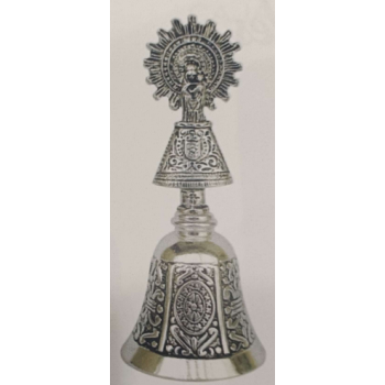 CAMPANA VIRGEN M.PLATEADO 8,5cm CAMPANA VIRGEN M.PLATEADO 8,5cm