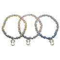 PULSERA DE PERLAS ROSA