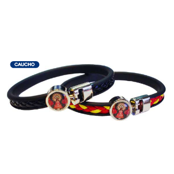 PULSERA VIRGEN DEL PILAR HOMBRE