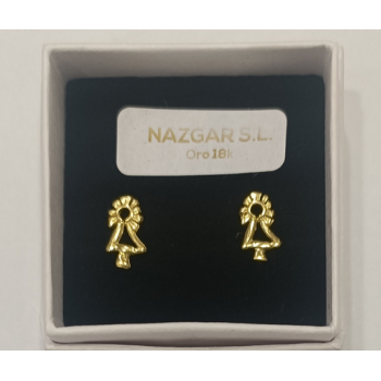 PENDIENTES ORO MACIZO 18K PENDIENTES ORO MACIZO 18K