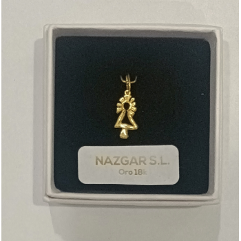 COLGANTE ORO MACIZO 18K