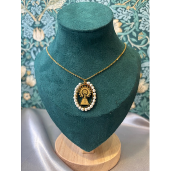 COLGANTE VIRGEN DEL PILAR PERLAS
