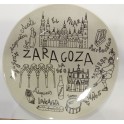 PLATO GRIS ZARAGOZA