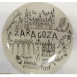 PLATO GRIS ZARAGOZA