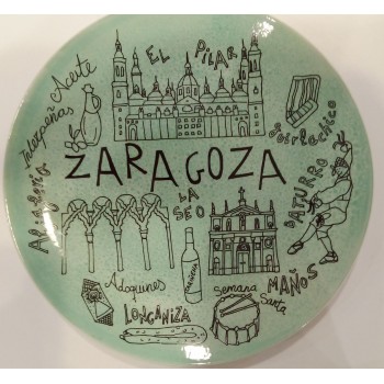 PLATO VERDE ZARAGOZA
