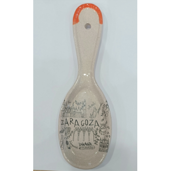 CUCHARA ZARAGOZA NARANJA